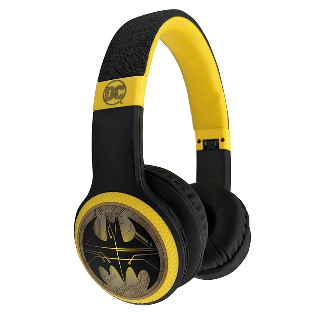 Batman wireless headphones with LED, On-Ear