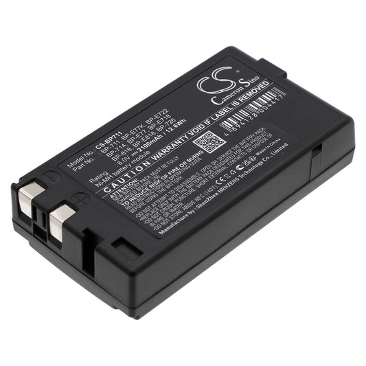 Batteri för Bp-711 ersättningsbatteri