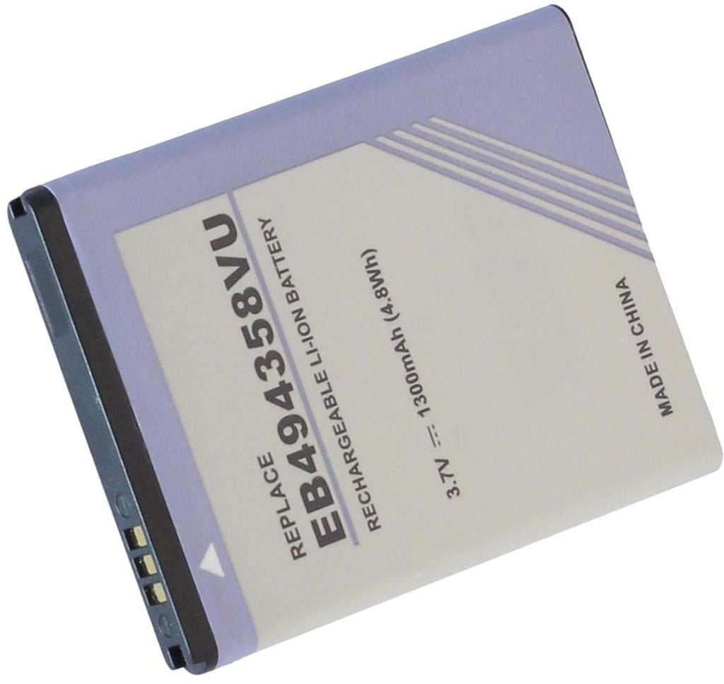 Batteri för Eb494358Vu ersättningsbatteri 1300 Mah