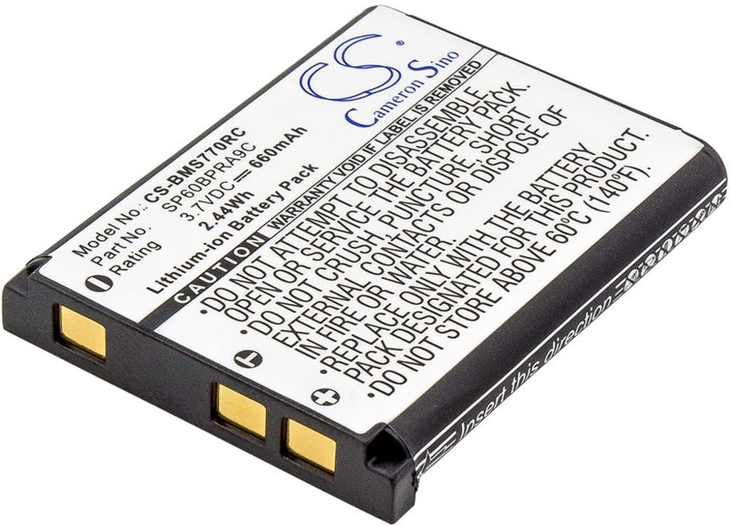 Batteri för Sony Bluetooth-lasermus etc.