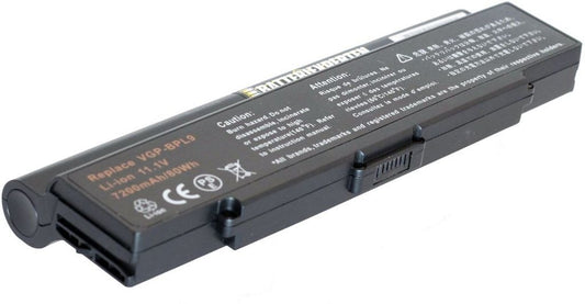 Batteri för Sony VGN-Cr etc. 7200 Mah