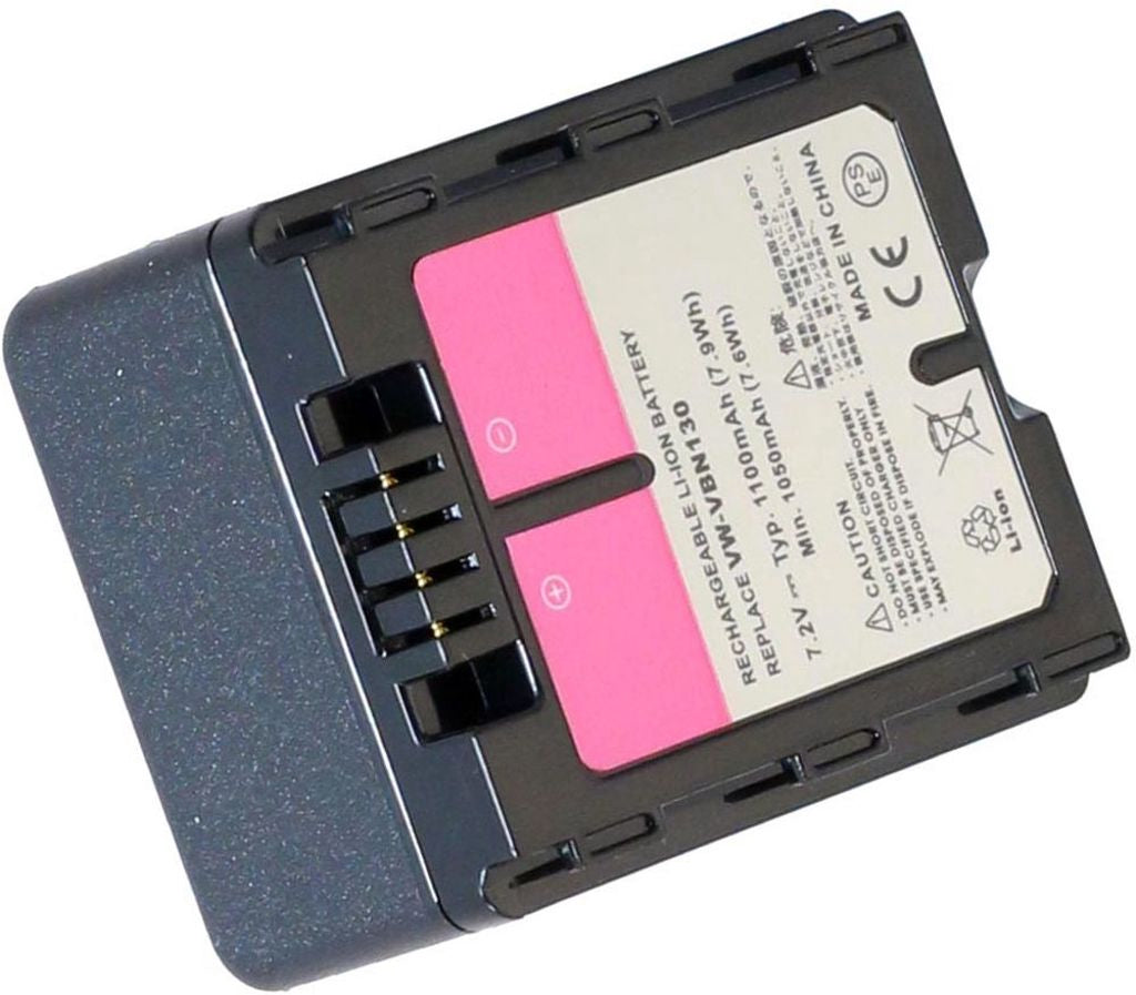 Batteri för VW-Vbn130 ersättningsbatteri