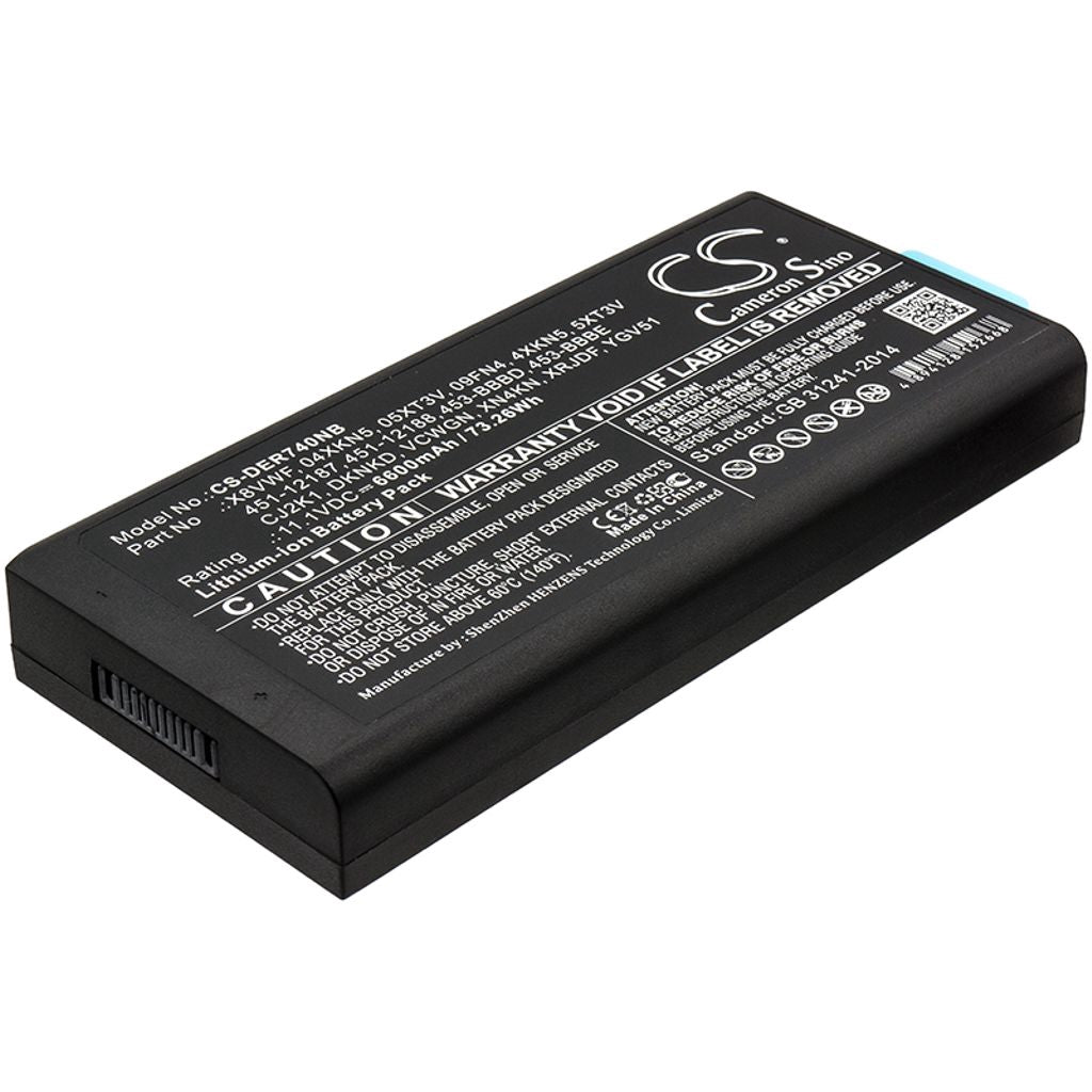 Batteri till Dell Latitude 14 Rugged 7404 MFL
