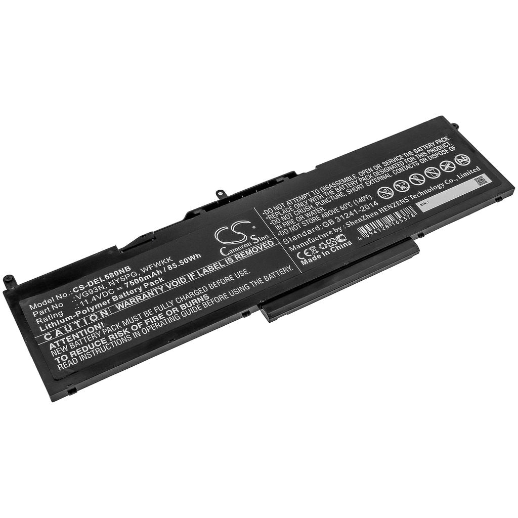 Batteri till Dell Latitude 5580 etc.