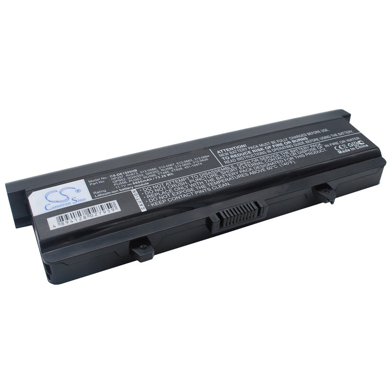 Battery 0GW252 etc. for DELL, 11.1V, 6600mAh