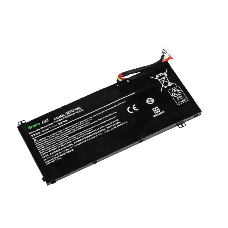 Battery AC14A8L for Acer Aspire Nitro V15 etc., 11.4V 3800mAh