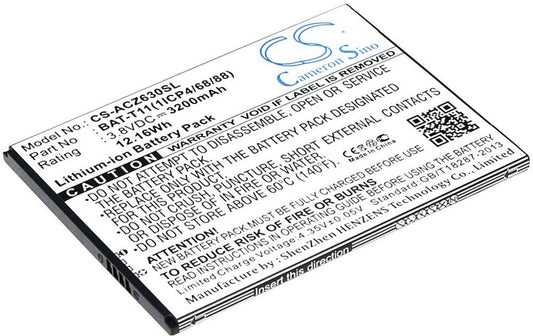 Battery for Acer Liquid Z630 etc