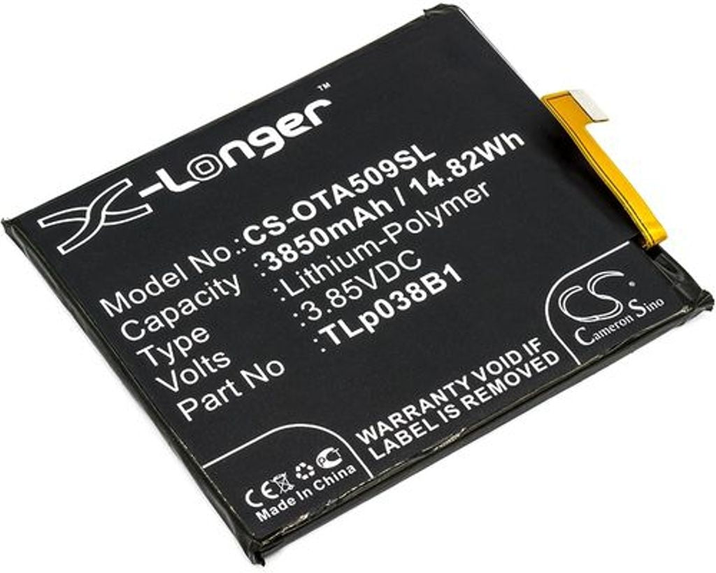 Battery for Alcatel A7 etc