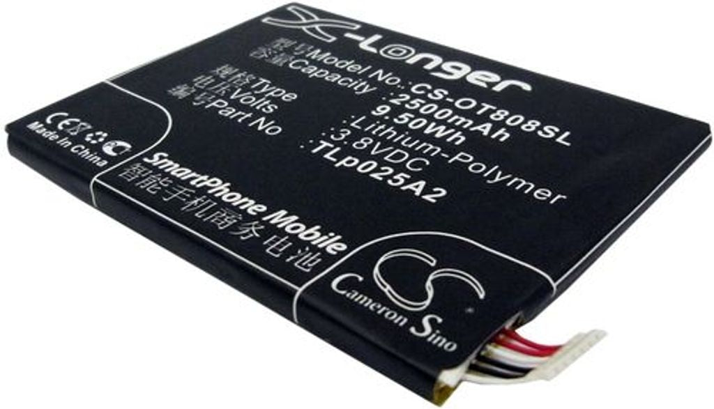 Battery for Alcatel OT-8008D etc