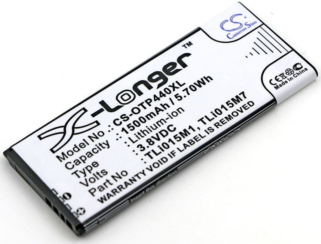 Battery for Alcatel One Touch Pixi 4 4.0 etc
