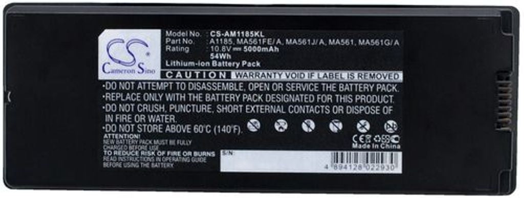 Battery for Apple MacBook 13" MA472F/ A etc