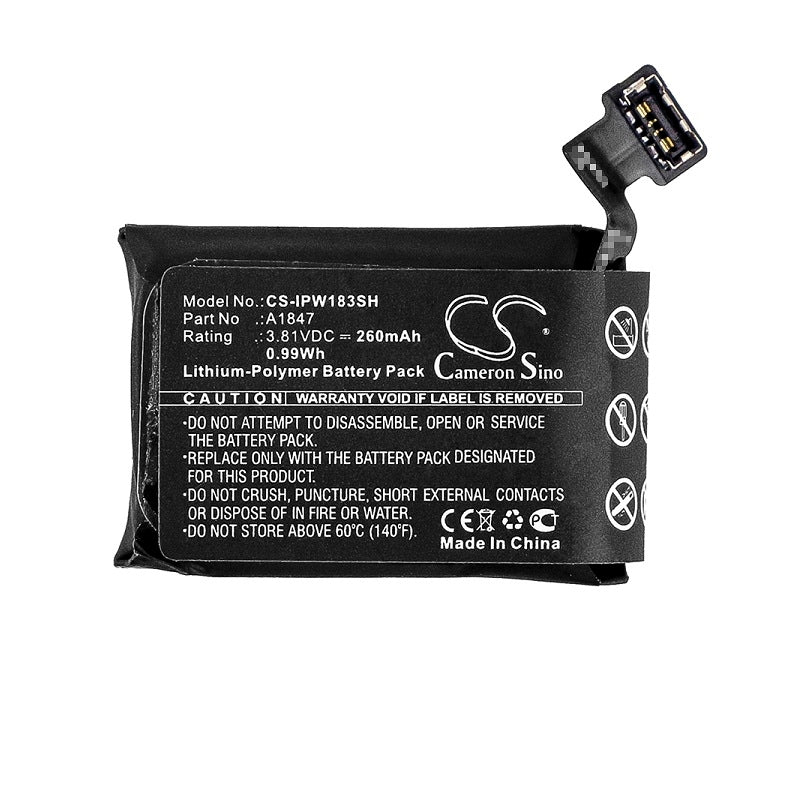 Battery for Apple Watch Series 3 GPS 38mm etc