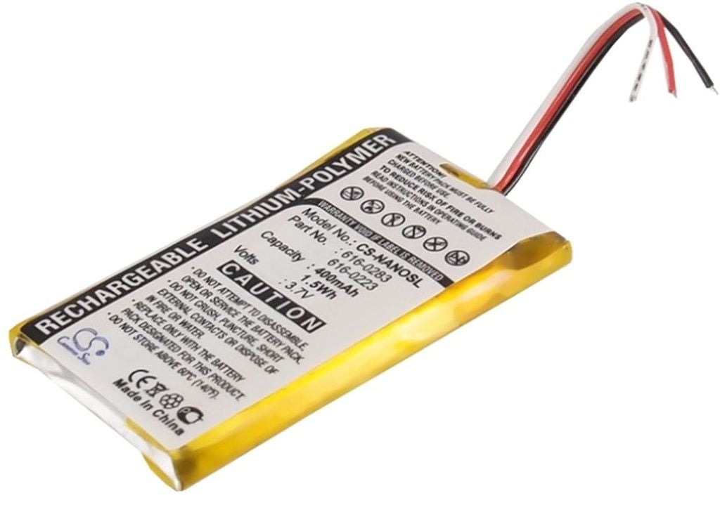 Battery for Apple iPOD Nano 2GB etc