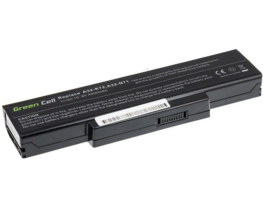 Battery for Asus A32-K72 etc., 10.8V 4400mAh