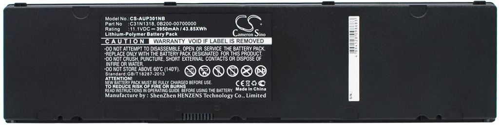 Battery for Asus AsusPro Essential PU301LA etc