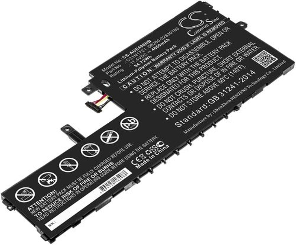 Battery for Asus E406MA-1C etc