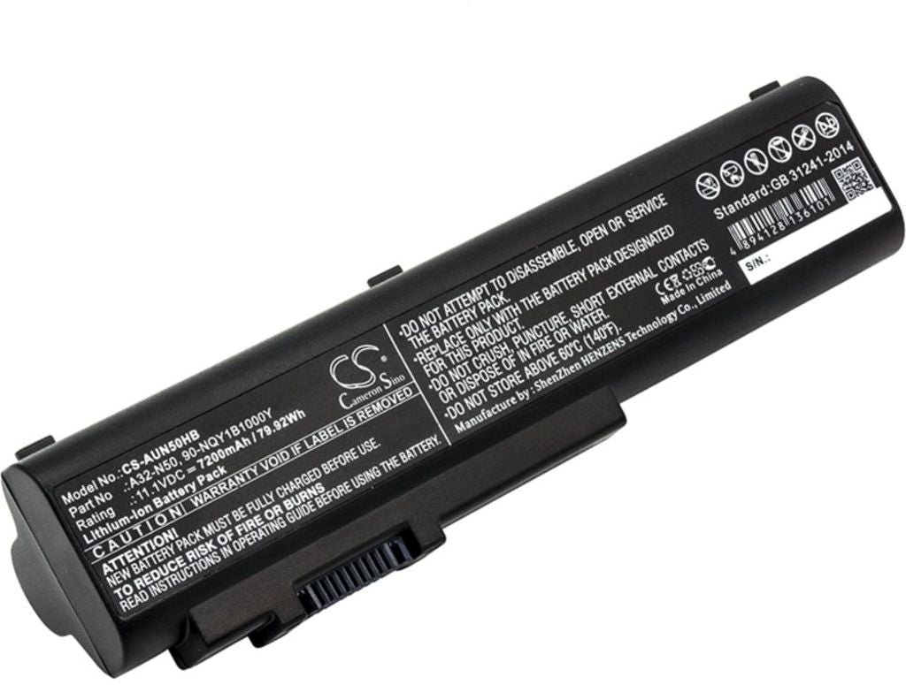 Battery for Asus N50 etc