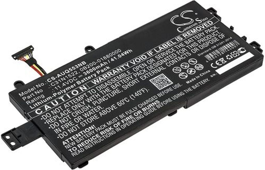 Battery for Asus Q553U etc