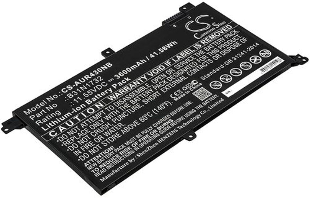Battery for Asus S430UF etc
