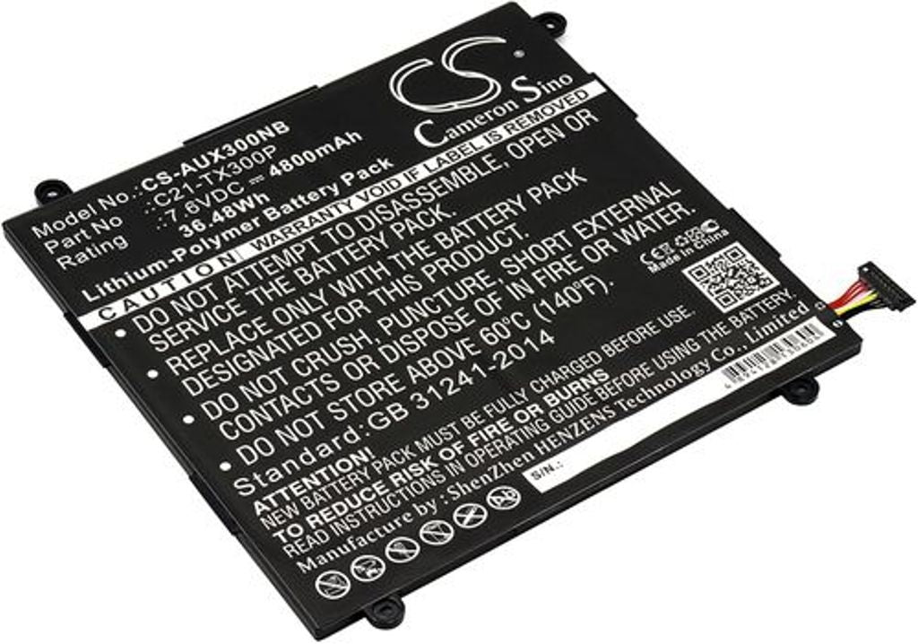 Battery for Asus Transformer Book TX300CA etc