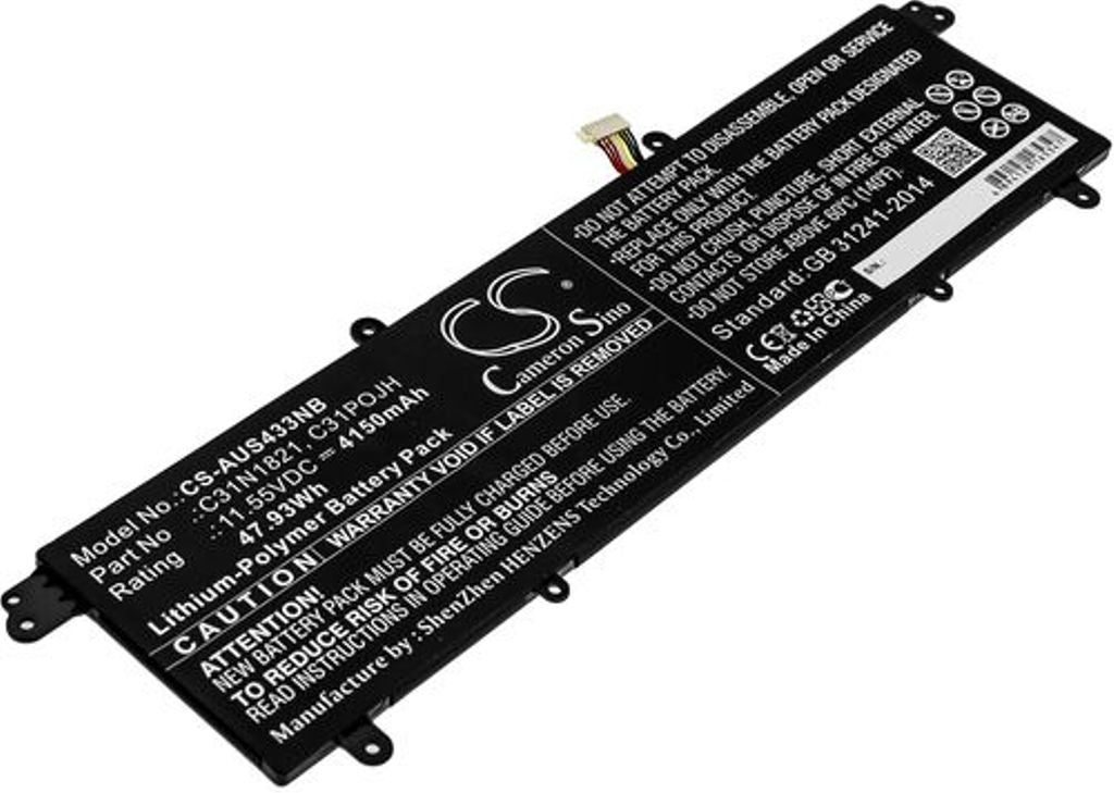 Battery for Asus VivoBook S14 S433FA-EB491 etc