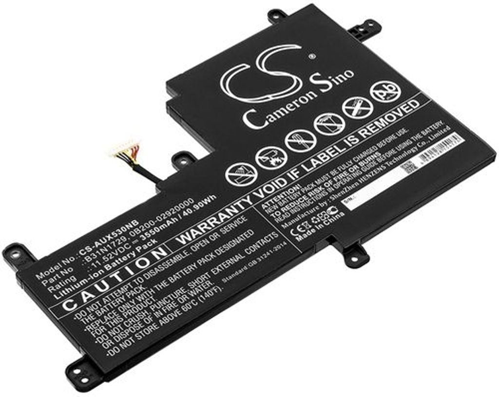 Battery for Asus VivoBook S15 S530UA etc