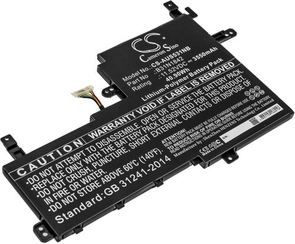 Battery for Asus VivoBook S15 S531FA-EJ003T etc
