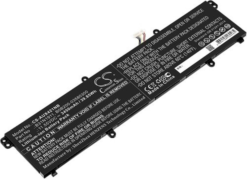 Battery for Asus X421 etc