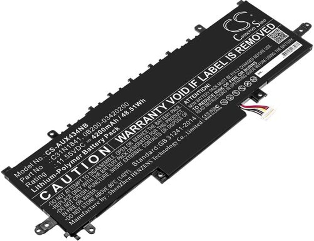 Battery for Asus ZenBook 14 UX434FL-AI034R etc