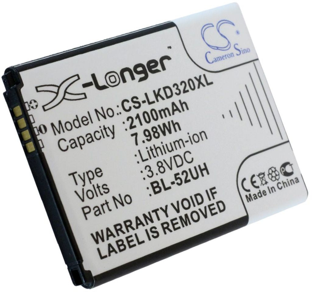 Battery for BL-52UH replacement battery