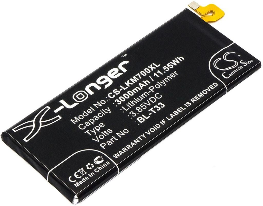 Battery for BL-T33 mfl replacement battery