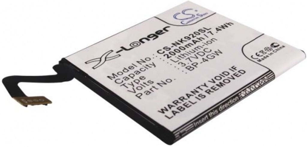 Battery for BP-4GW replacement battery