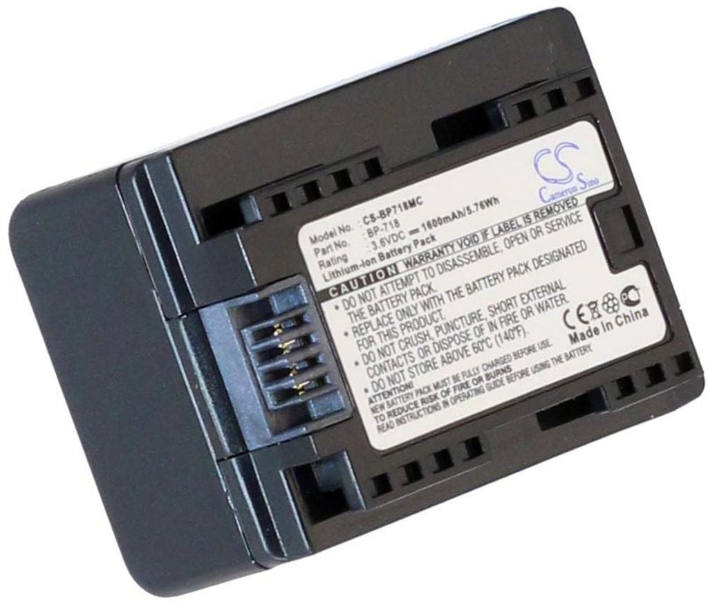 Battery for BP-718 replacement battery
