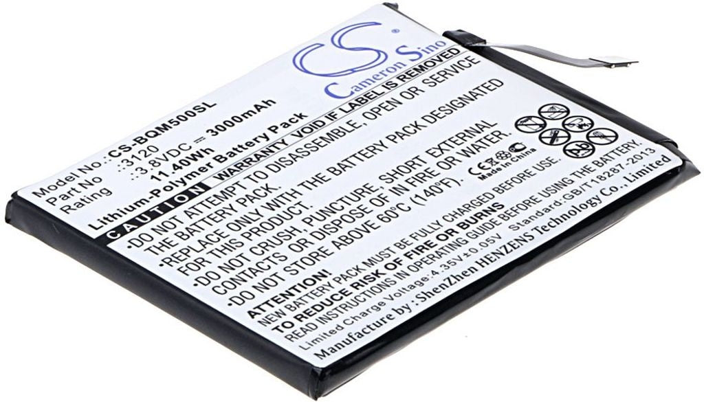 Battery for BQ Aquaris M5 etc