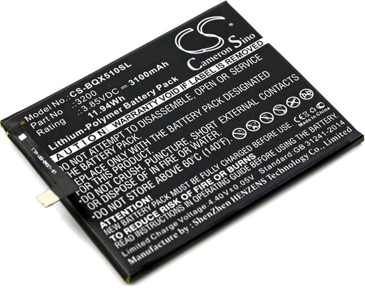 Battery for BQ Aquaris X5 Plus etc