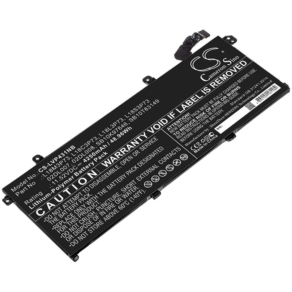 Battery for Battery for Lenovo ThinkPad T490 mm.