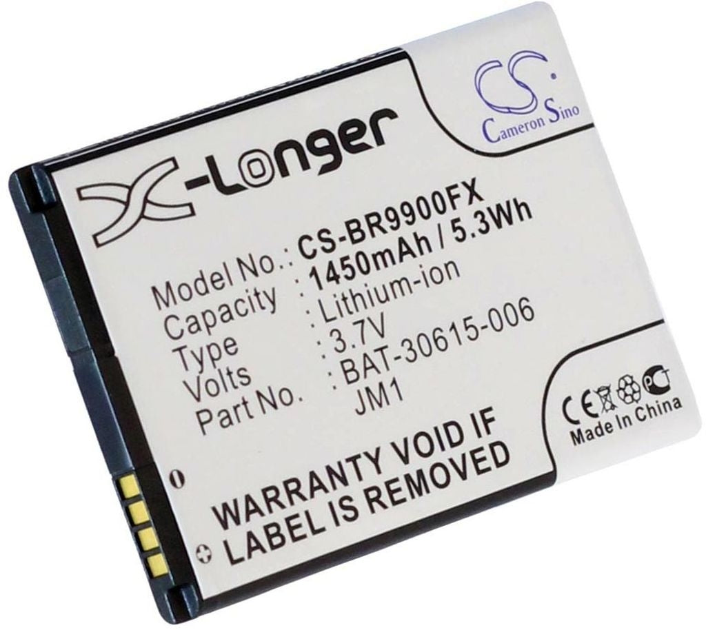 Battery for BlackBerry JM1 replacement battery