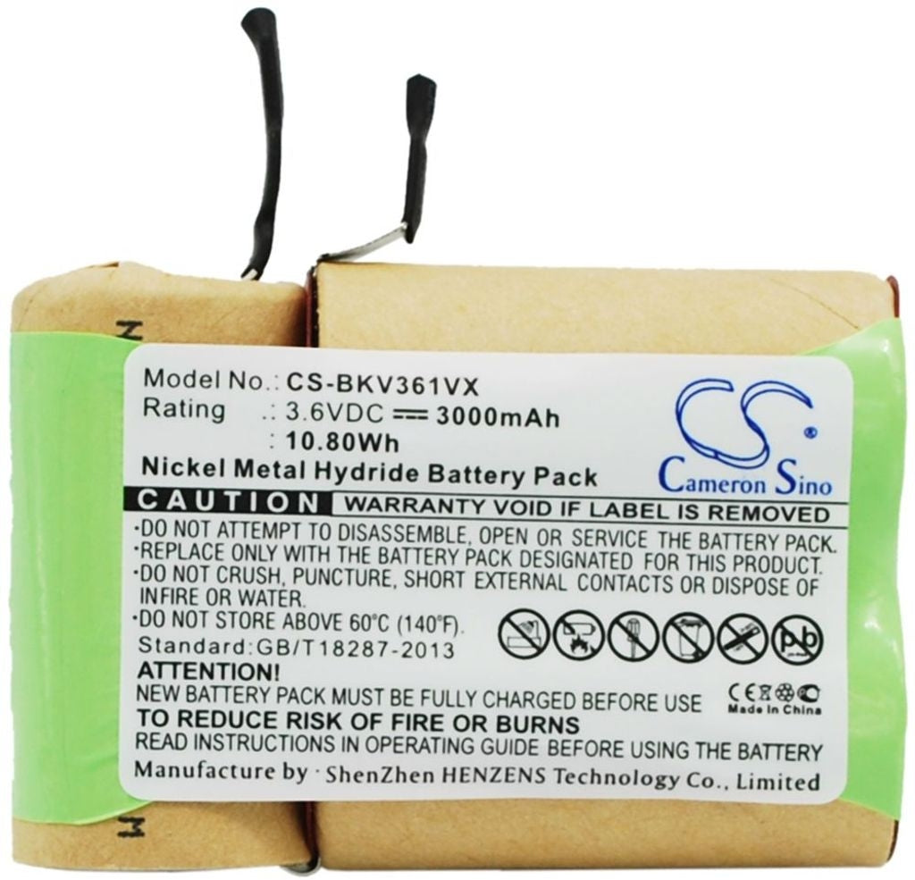 Battery for Black & Decker V3610 etc