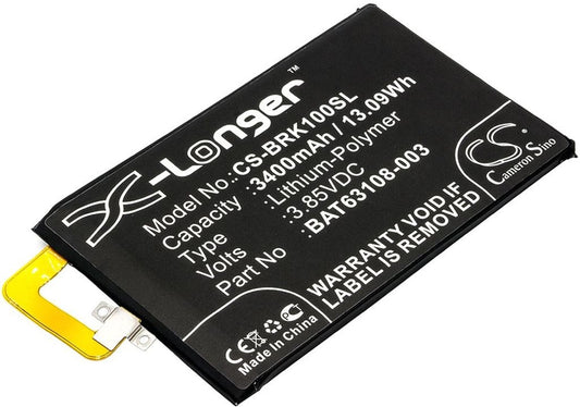 Battery for Blackberry BBB100-1 etc
