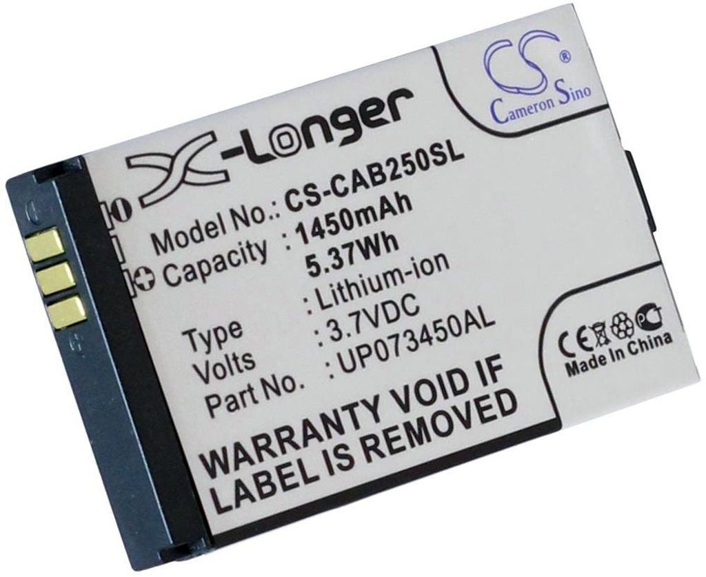 Battery for CAT B25 replacement battery