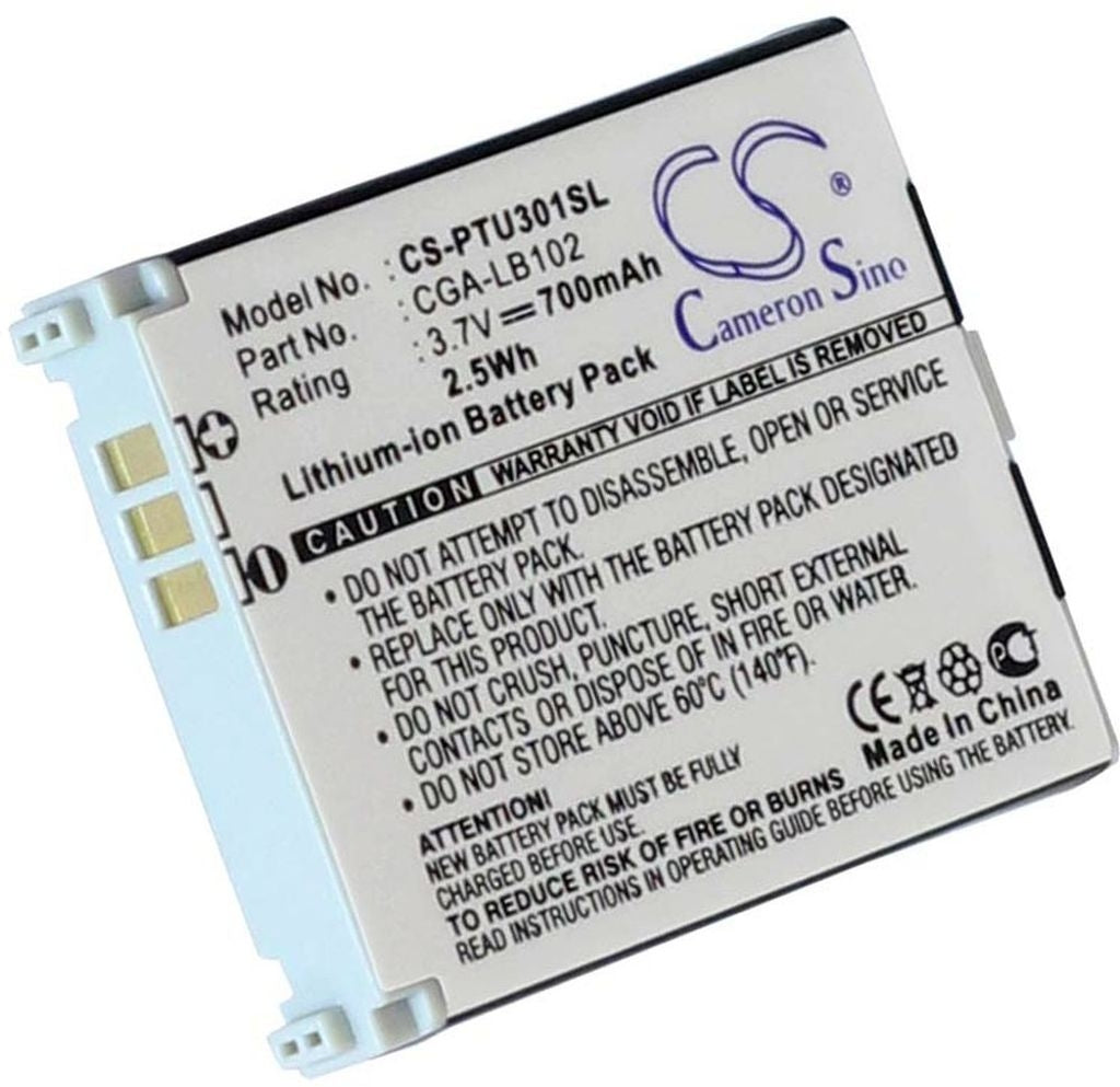 Battery for CGA-LB102 replacement battery