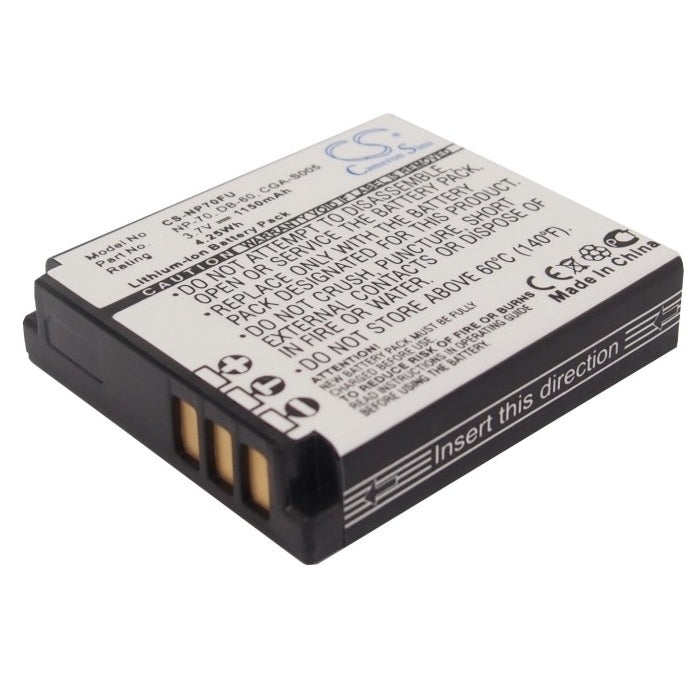 Battery for CGA-S005 replacement battery