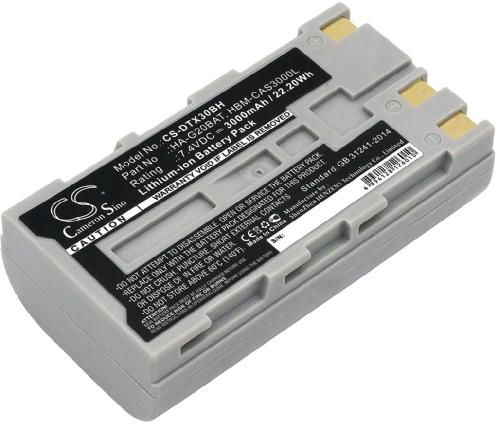 Battery for Casio DT-X30 etc