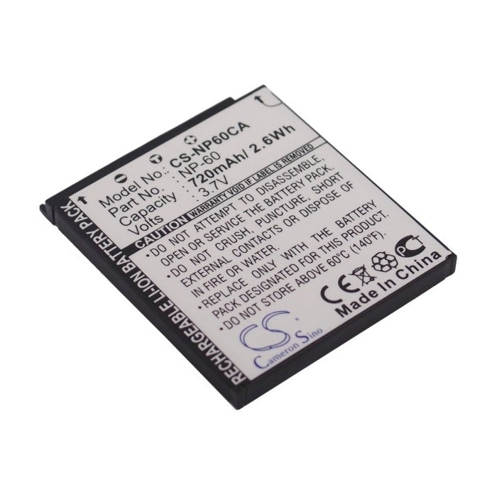 Battery for Casio NP-60