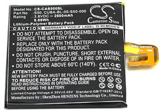Battery for Cat S50 etc