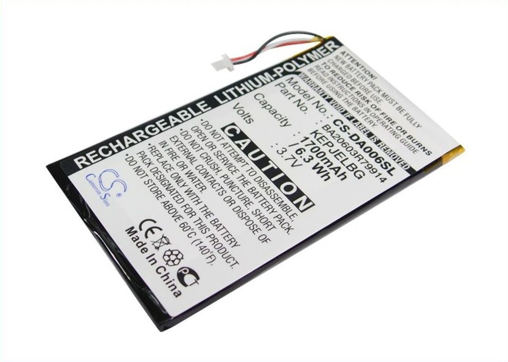Battery for Creative Zen Vision M and others