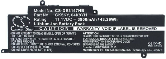 Battery for Dell Inspiron 11 3147 etc