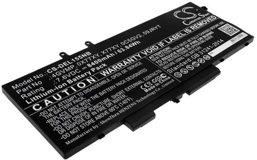 Battery for Dell Latitude 14 5400 etc