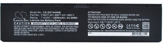 Battery for Dell Latitude 14 7000 mfl