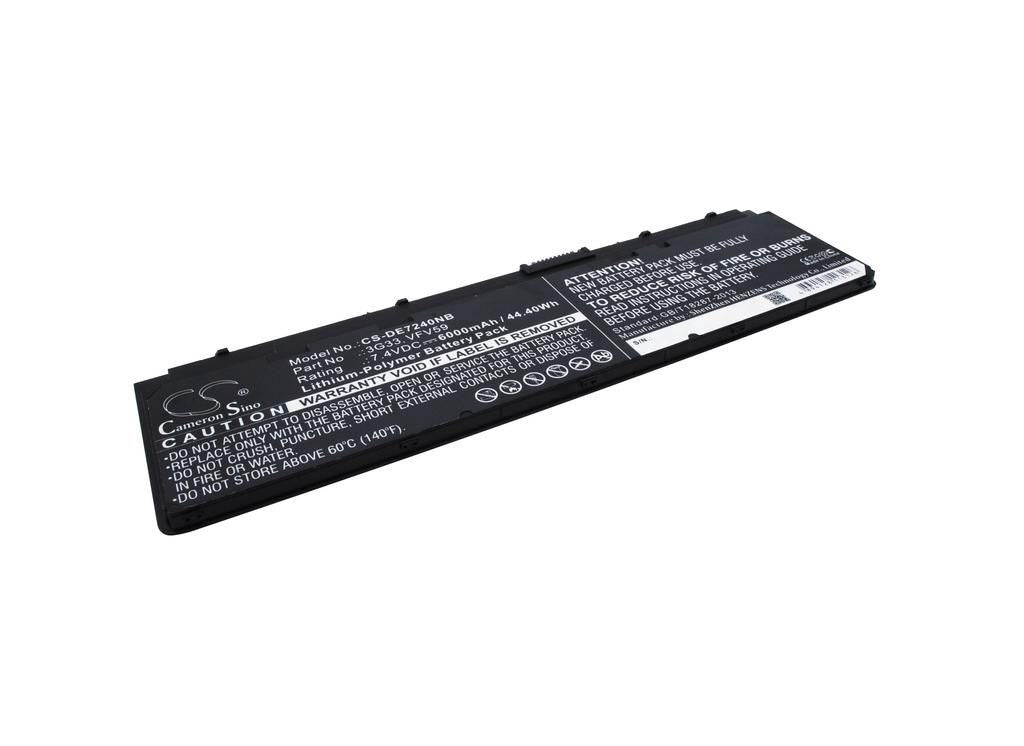 Battery for Dell Latitude E7240 etc